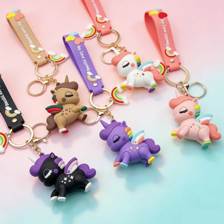 Pink Unicorn Keychain best