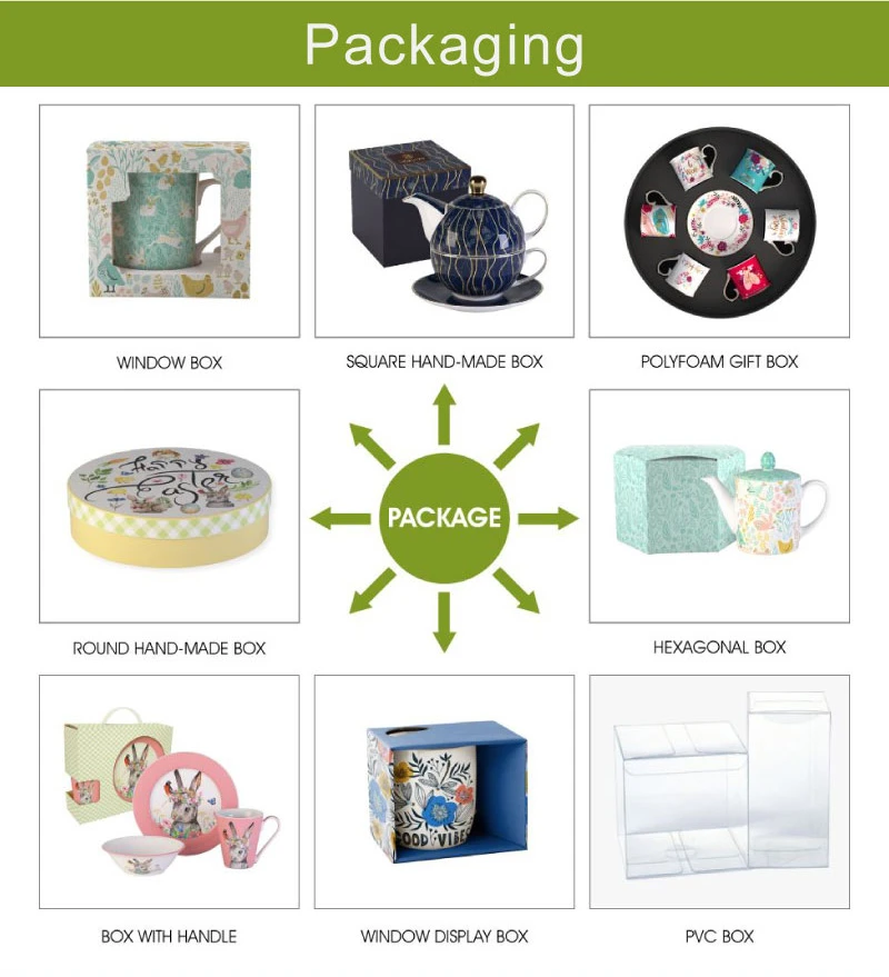 Ceramic Chip And Dip Bowl package box options